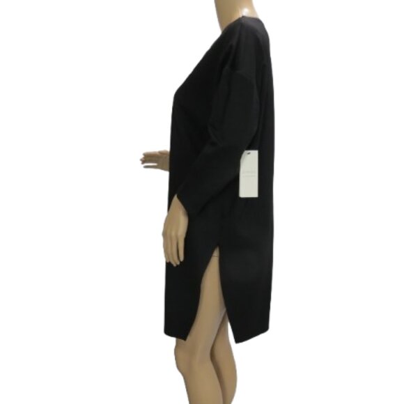 Press Elegant Black Tunic Top - Picture 2 of 6